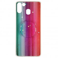 Capa para Samsung Galaxy A11 e M11 - Com Popsocket Stripes Tie Dye 4
